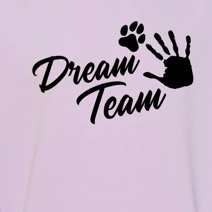 Dream Team Sports Agility Paw Dog Garment-Dyed Sweatshirt