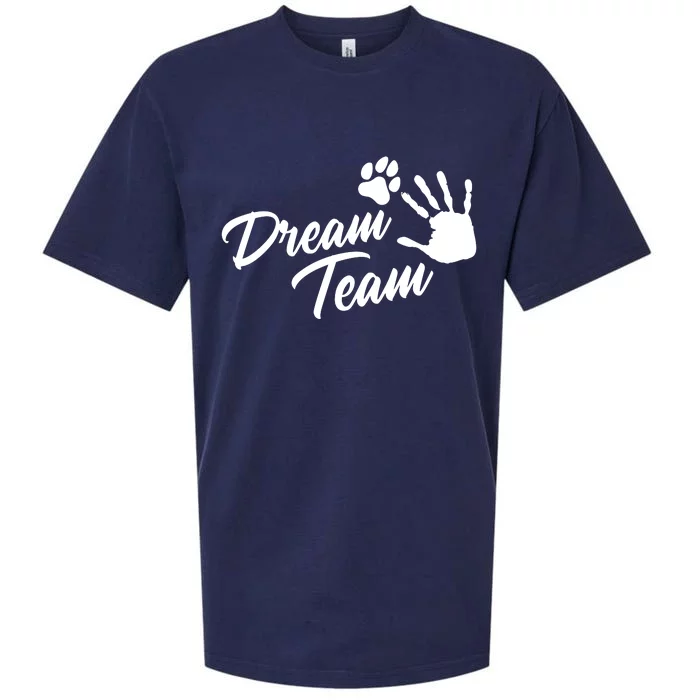 Dream Team Sports Agility Paw Dog Sueded Cloud Jersey T-Shirt