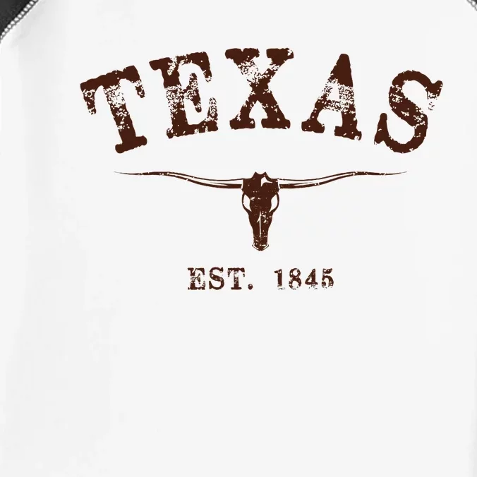 Distressed Texas State Infant Baby Jersey Bodysuit