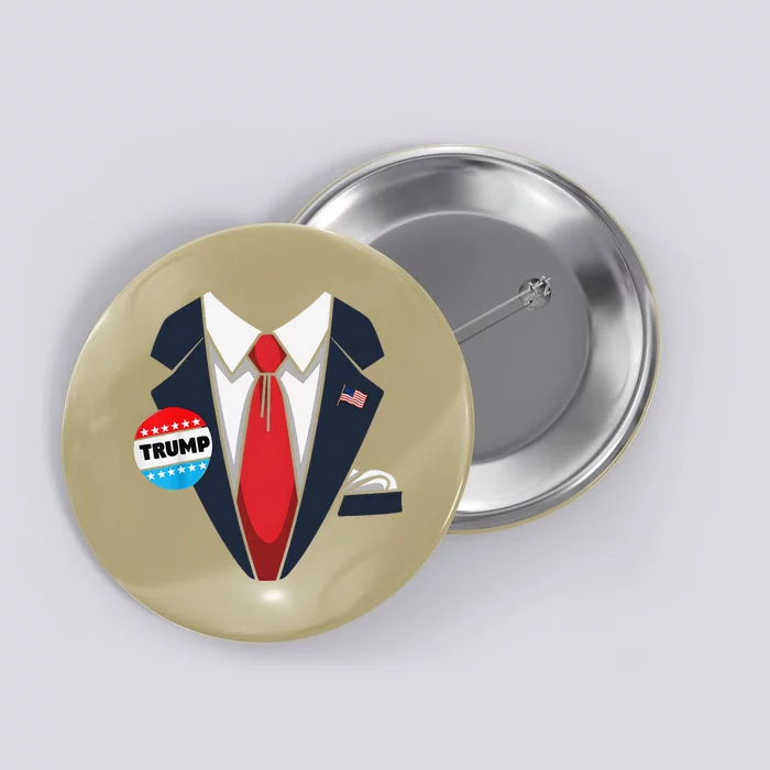 Donald Trump Suit Button