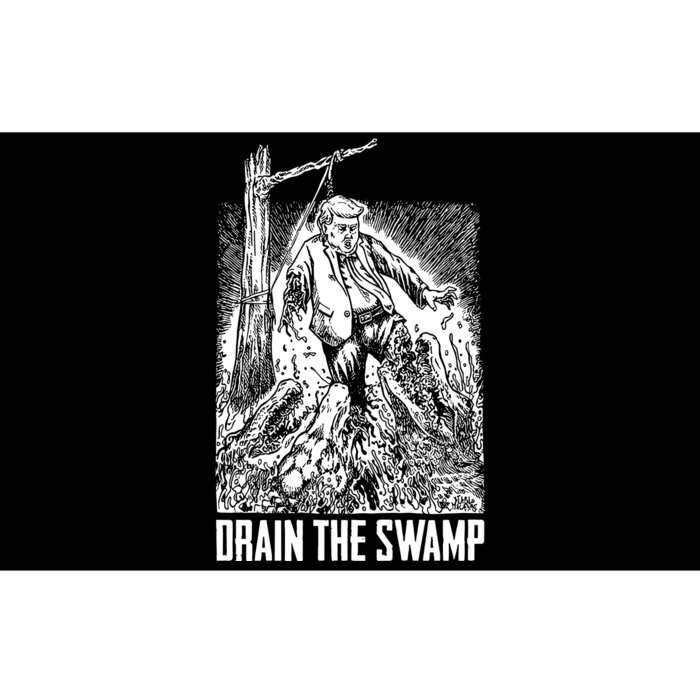 Drain The Swamp Diablo Macabre Bumper Sticker