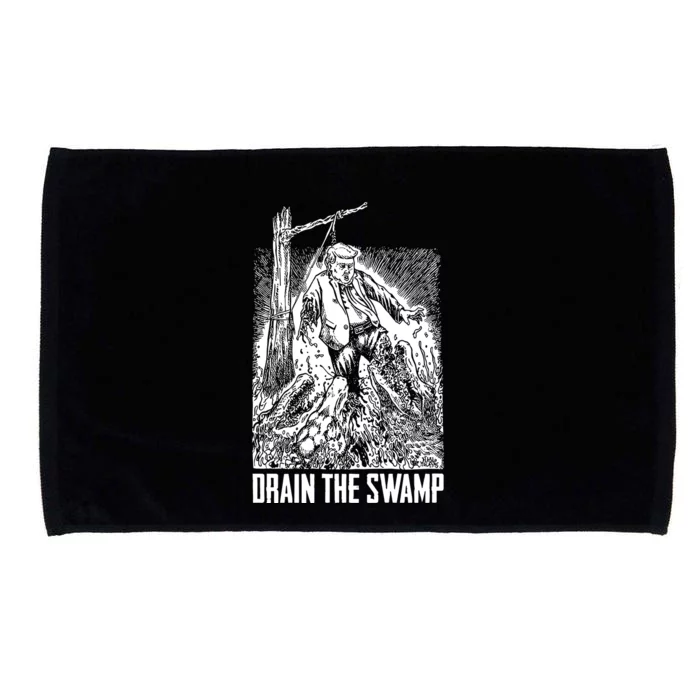 Drain The Swamp Diablo Macabre Microfiber Hand Towel