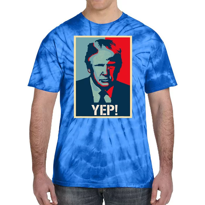 Donald Trump Supporter President 2024 Tie-Dye T-Shirt