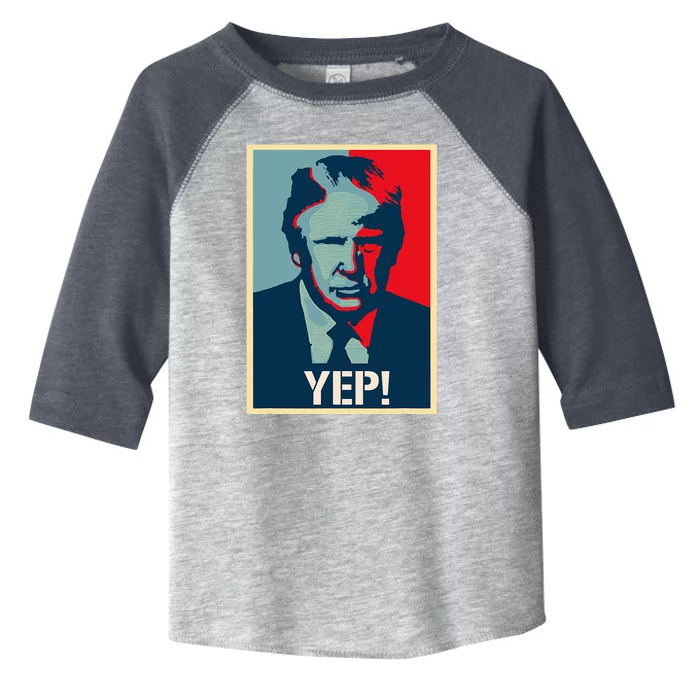 Donald Trump Supporter President 2024 Toddler Fine Jersey T-Shirt