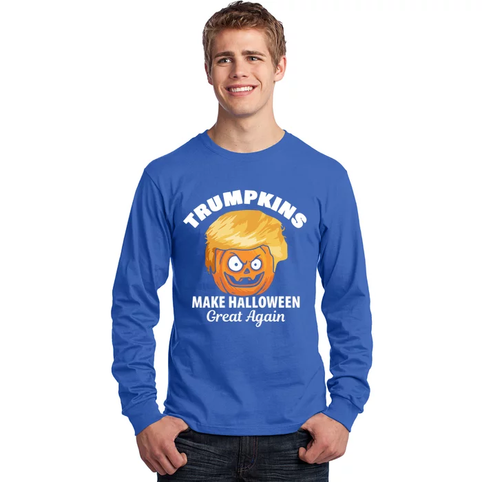 Donald Trump Saying Make Halloween Great Again Gift Long Sleeve Shirt