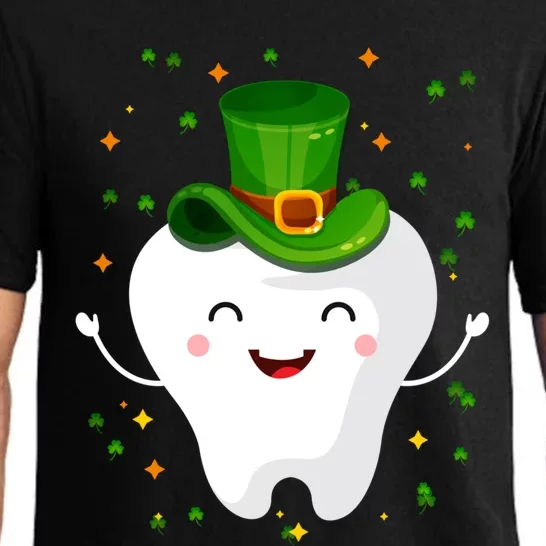 Dental Tooth St Patricks Day Funny Dentist Gift For Dentist Gift Pajama Set