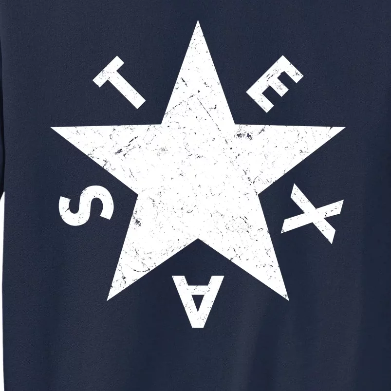 Distressed Texas Star Tall Sweatshirt