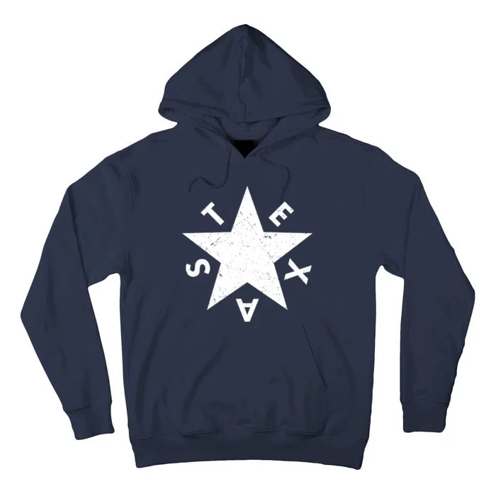 Distressed Texas Star Tall Hoodie