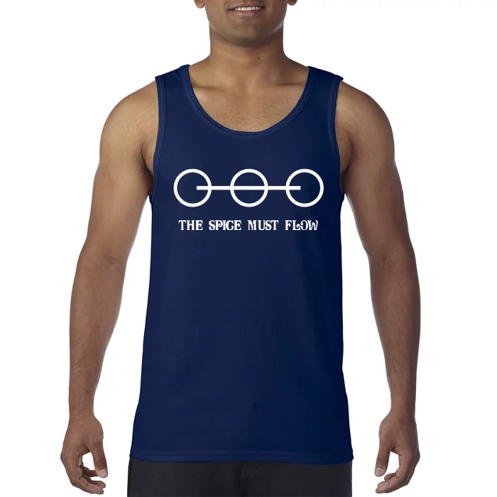 DUNE THE SPICE MUST FLOW FUNNY Tank Top