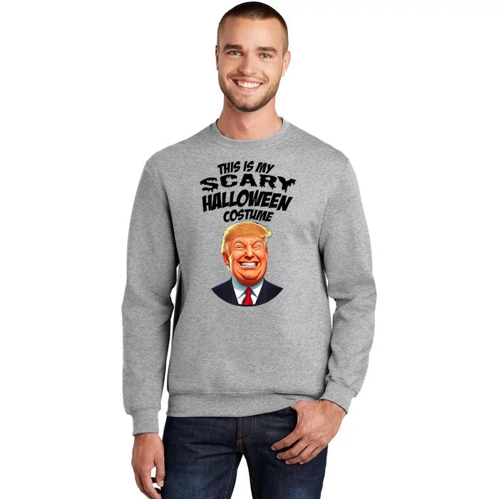 Donald Trump Scary Halloween Gag President Costume Gag Sweatshirt