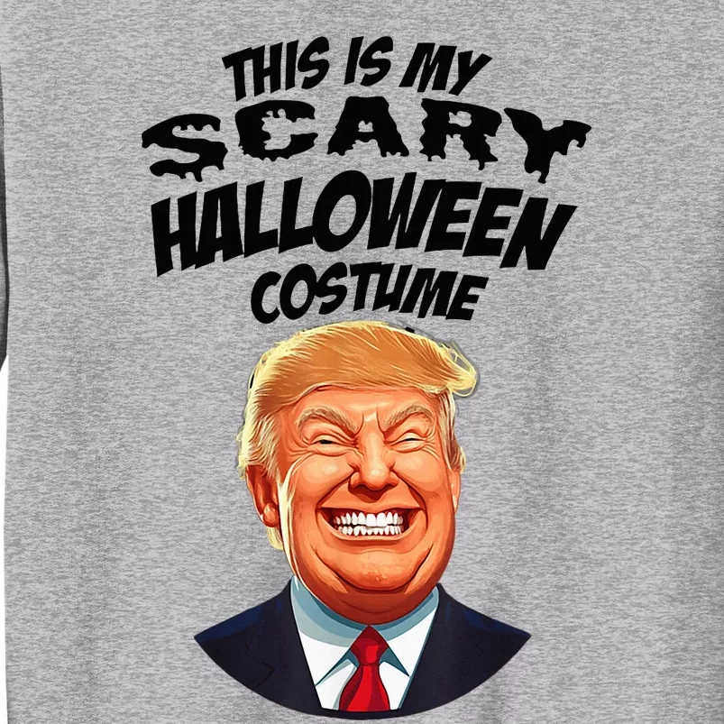 Donald Trump Scary Halloween Gag President Costume Gag Sweatshirt