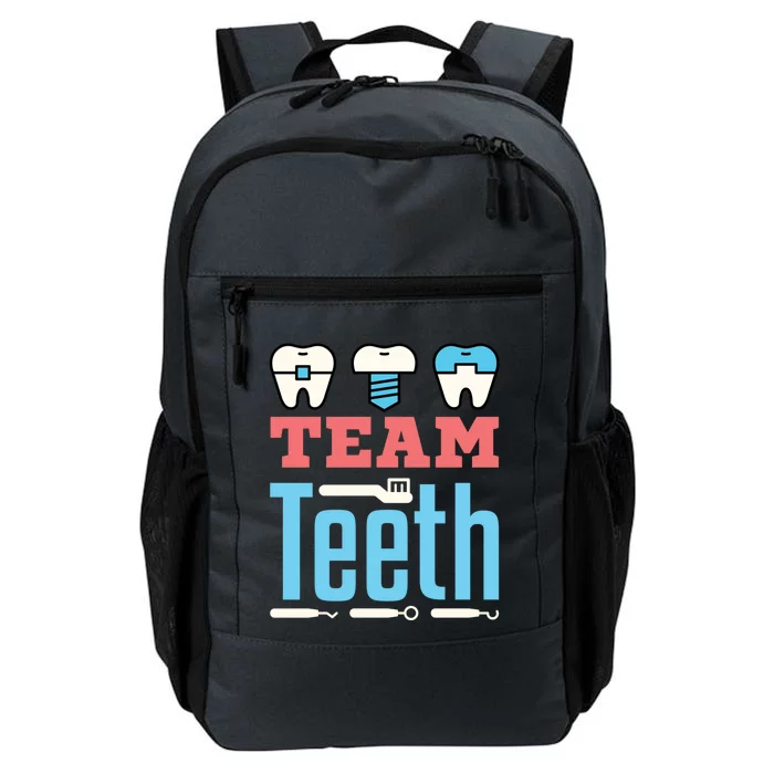 Dental Team Squad Dentist Hygienist Assistant Front Office Gift Daily Commute Backpack