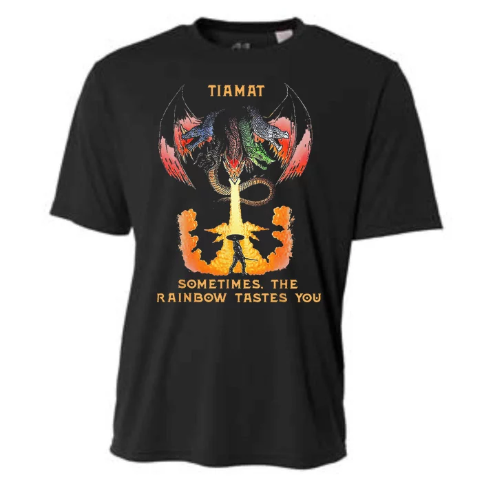 Dragon Tiamat Sometimes The Rainbow Tastes You Cooling Performance Crew T-Shirt