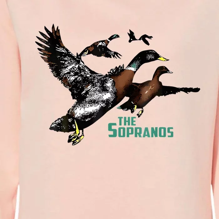 Ducks The Sopranos Do You Feel Depressed The Duck Left I Womens California Wash Sweatshirt