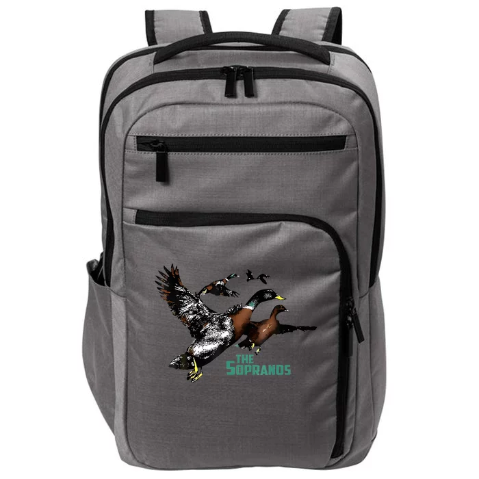 Ducks The Sopranos Do You Feel Depressed The Duck Left I Impact Tech Backpack