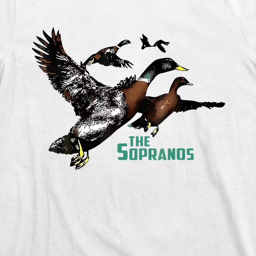 Ducks The Sopranos Do You Feel Depressed The Duck Left I T-Shirt