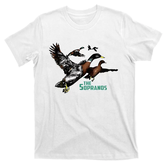 Ducks The Sopranos Do You Feel Depressed The Duck Left I T-Shirt