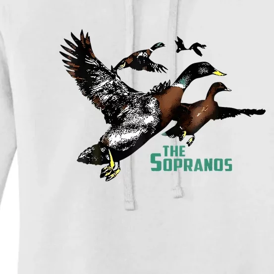 Ducks The Sopranos Do You Feel Depressed The Duck Left I Women's Pullover Hoodie