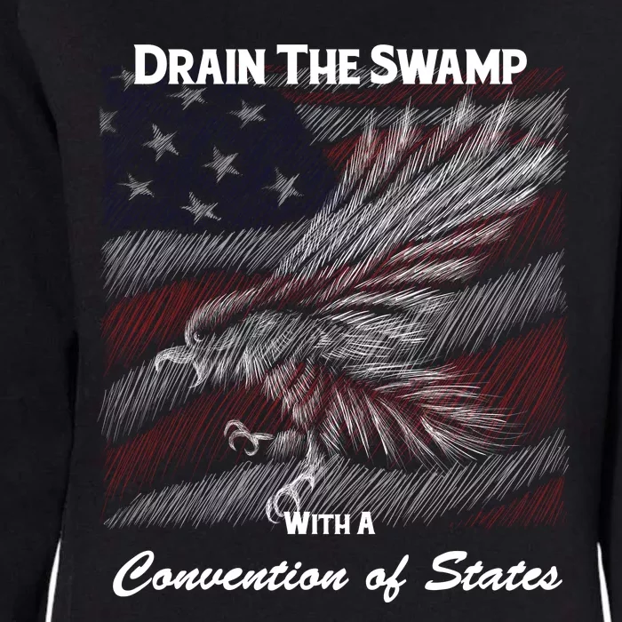 Drain The Swamp With A Convention Of States Womens California Wash Sweatshirt