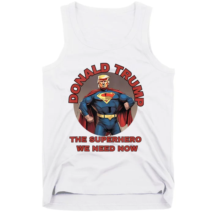 Donald Trump Superhero Tank Top