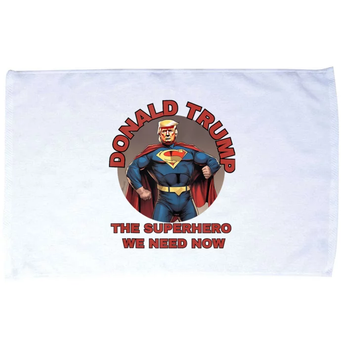 Donald Trump Superhero Microfiber Hand Towel