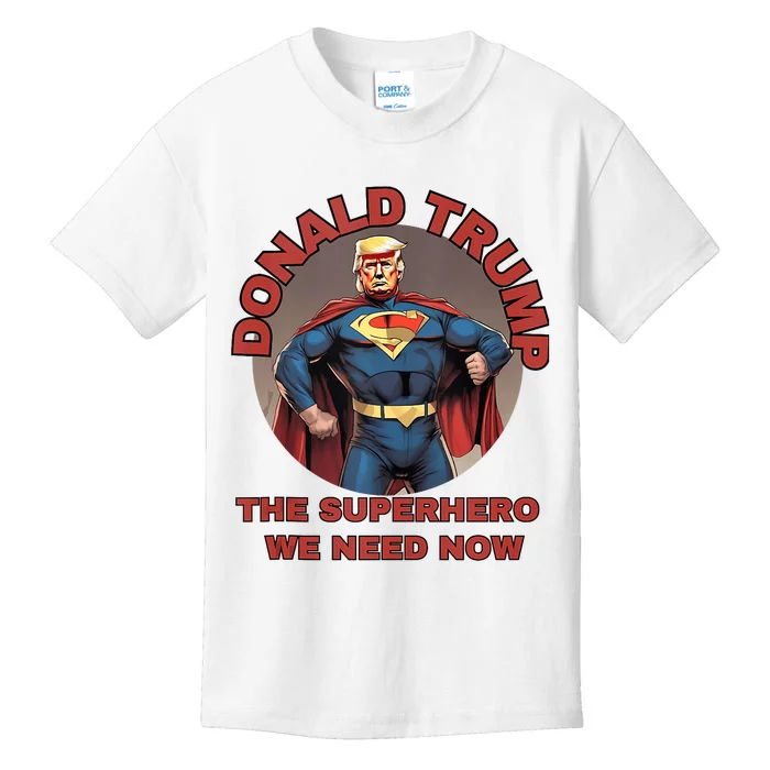 Donald Trump Superhero Kids T-Shirt