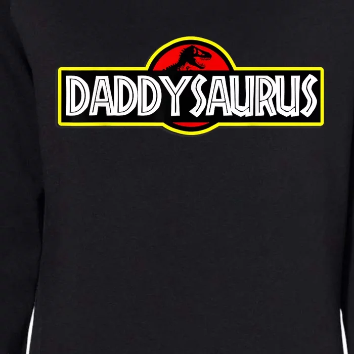 Daddysaurus T shirt, Daddysaurus Rex Tshirt Fathers Day Womens California Wash Sweatshirt