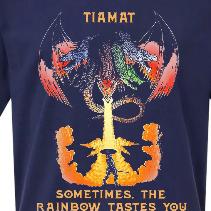 Dragon Tiamat Sometimes The Rainbow Tastes You Sueded Cloud Jersey T-Shirt