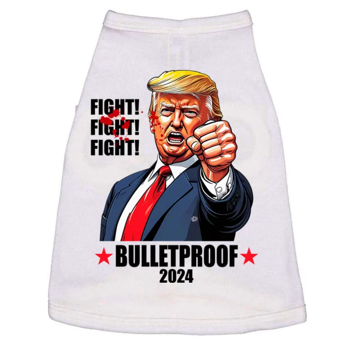 Donald Trump Shot Bulletproof Fight 2024 Election Doggie Tank