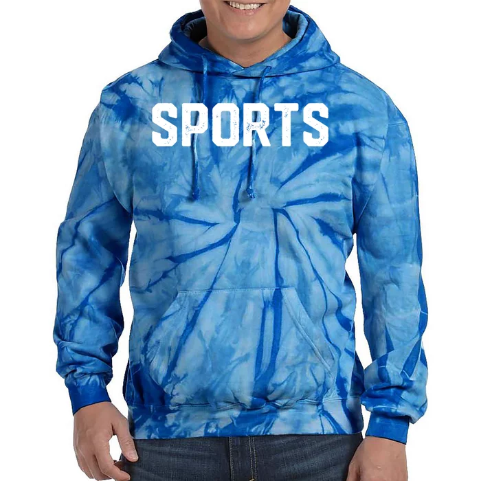 Design That Says Sports For Fans Gift Tie Dye Hoodie