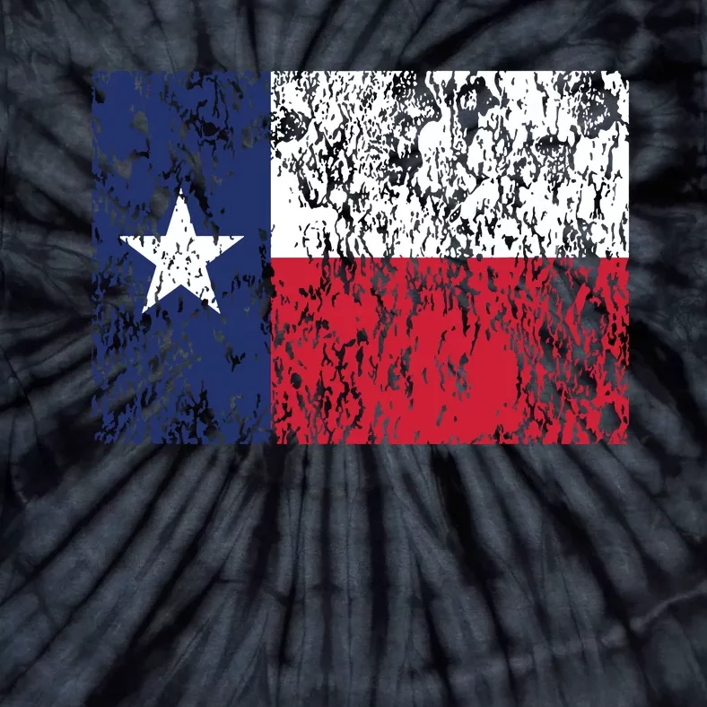 Distressed Texas State Flag Houston Austin Tx El Paso Tie-Dye T-Shirt