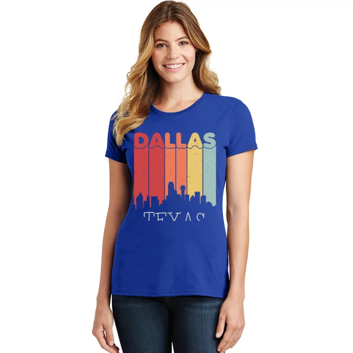 Dallas Texas Skyline Cityscape Great Gift Women's T-Shirt