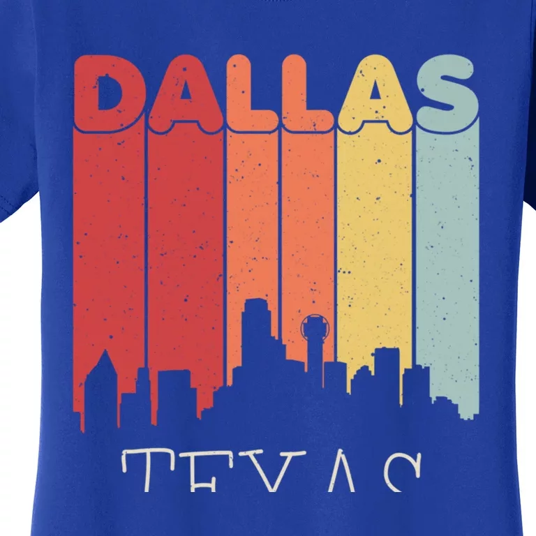 Dallas Texas Skyline Cityscape Great Gift Women's T-Shirt