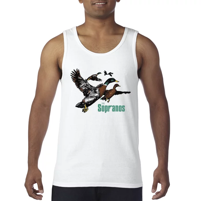 Ducks The Sopranos Dr.Melfi Do You Feel Depressed Tank Top