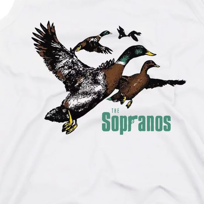 Ducks The Sopranos Dr.Melfi Do You Feel Depressed Tank Top