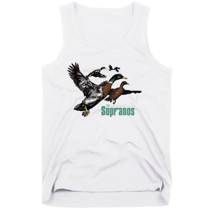 Ducks The Sopranos Dr.Melfi Do You Feel Depressed Tank Top