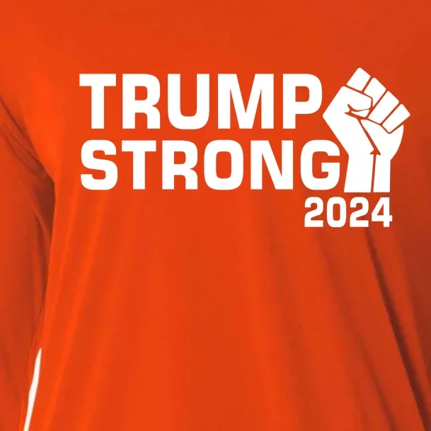 Donald Trump Strong 2024 Cooling Performance Long Sleeve Crew