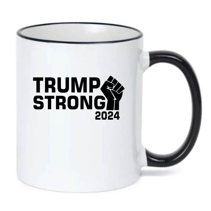 Donald Trump Strong 2024 Black Color Changing Mug