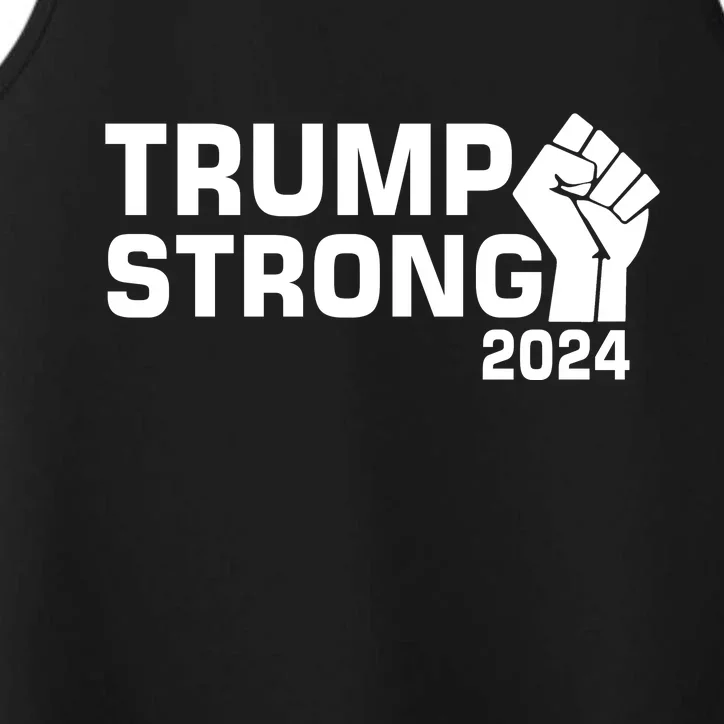 Donald Trump Strong 2024 Performance Tank