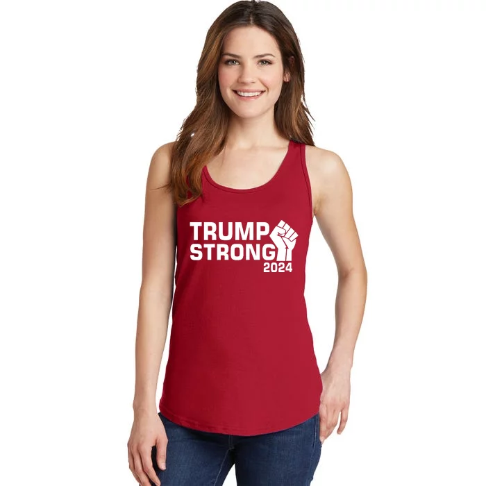 Donald Trump Strong 2024 Ladies Essential Tank