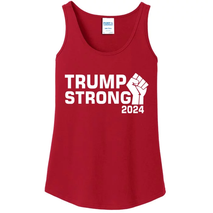 Donald Trump Strong 2024 Ladies Essential Tank