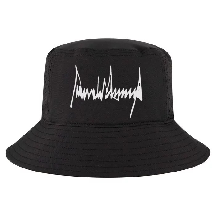 Donald Trump Signature America Country Usa Presidents Day Cool Comfort Performance Bucket Hat