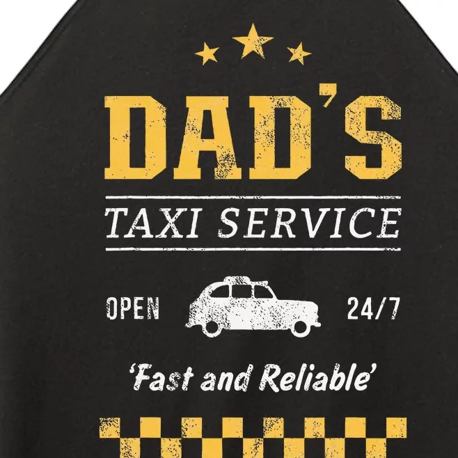 DadS Taxi Service Women’s Perfect Tri Rocker Tank