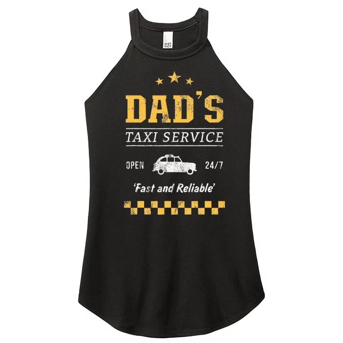 DadS Taxi Service Women’s Perfect Tri Rocker Tank