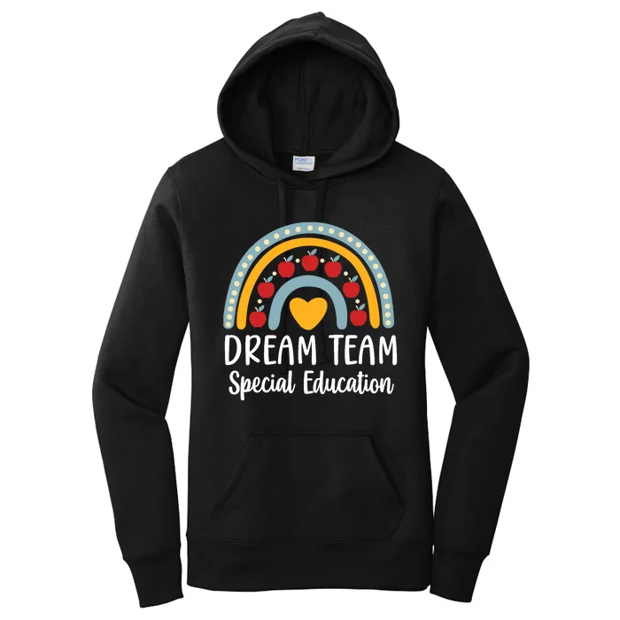 Dream Team Special Education Squad Special Education Teacher Women's Pullover Hoodie