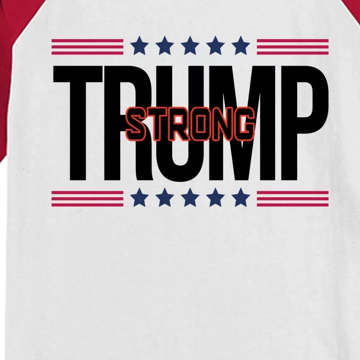 Donald Trump Strong Kids Colorblock Raglan Jersey