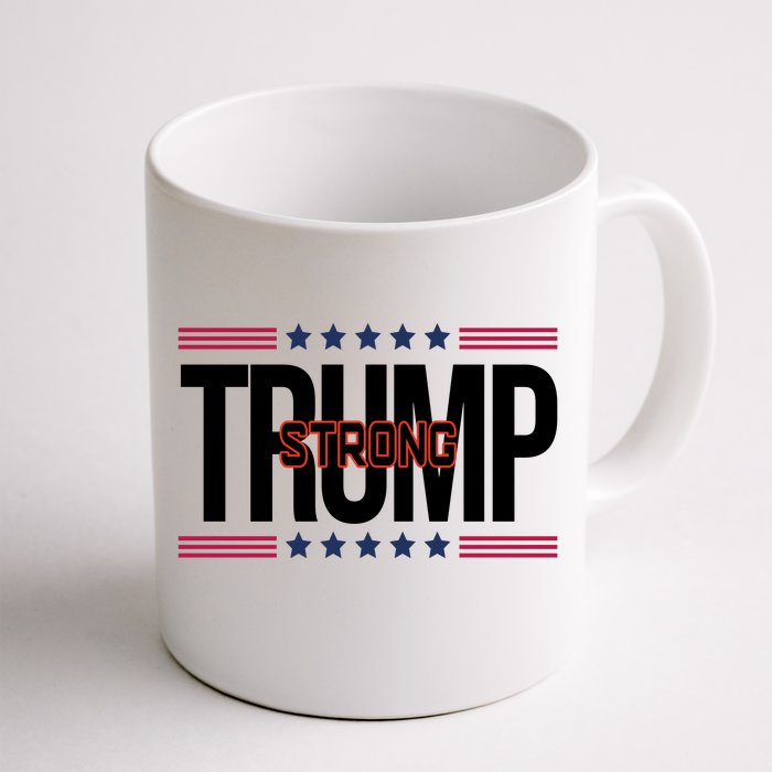 Donald Trump Strong Front & Back Coffee Mug