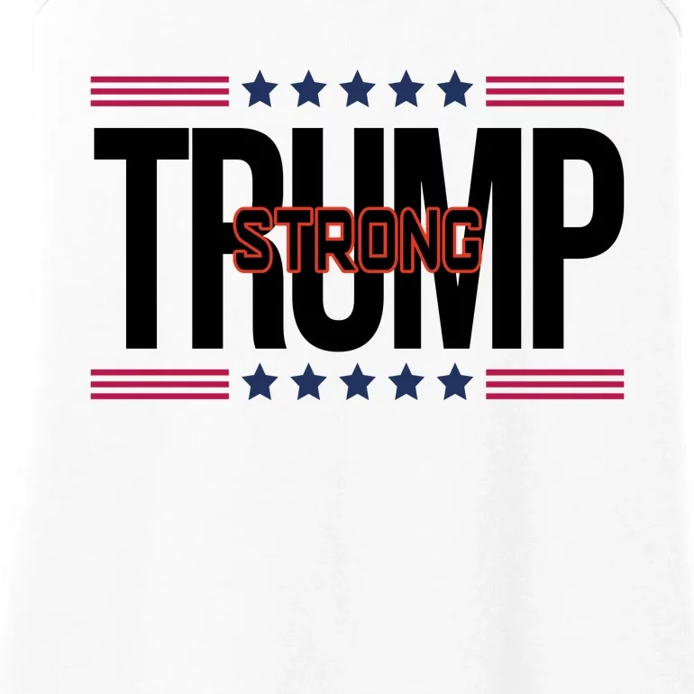 Donald Trump Strong Ladies Essential Tank