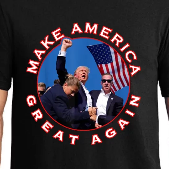 Donald Trump Shot Trump 2024 Pajama Set