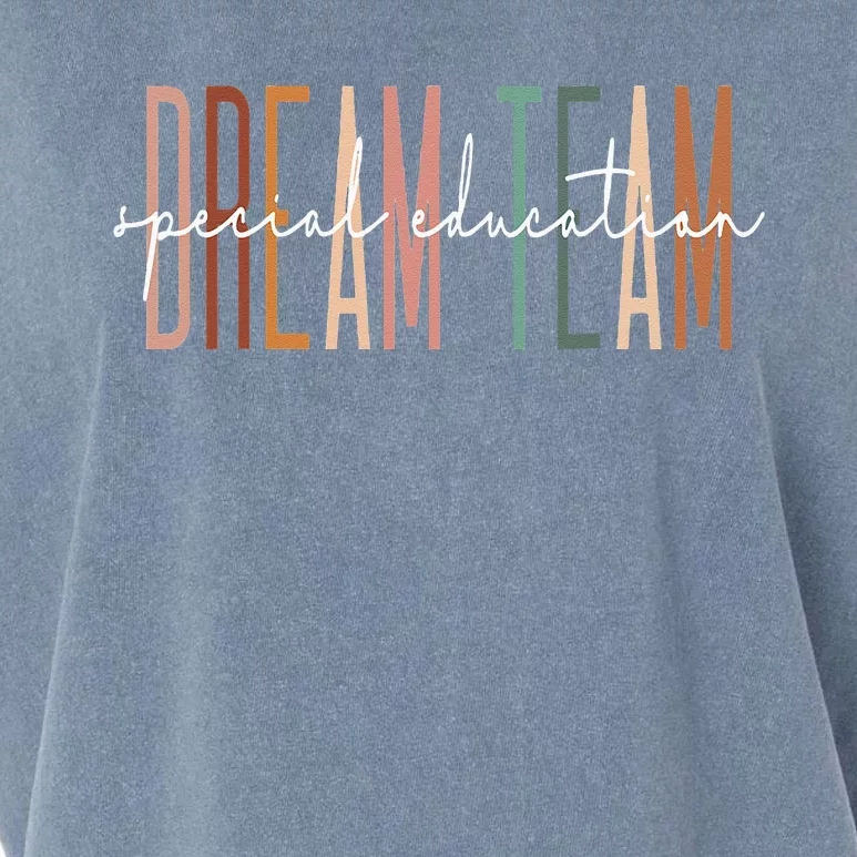 Dream Team Special Education Squad Special Education Teacher Garment-Dyed Women's Muscle Tee